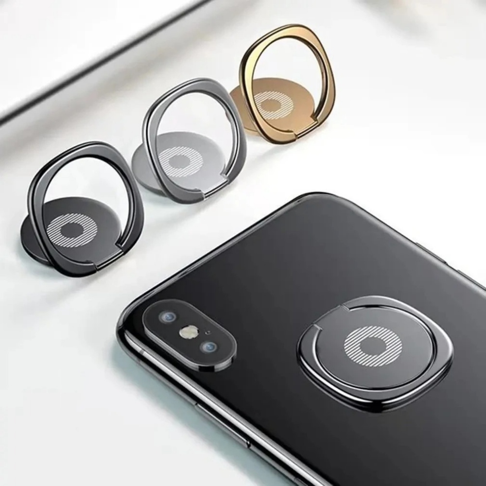 Pop Socket Grip - Suporte de Anel Metálico para Celular