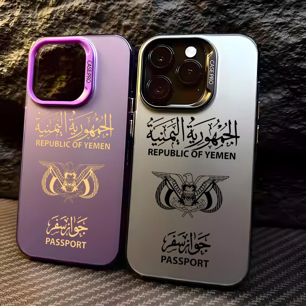 Phone Accessories Iphone - Capa de Celular Y-Yemen Passport para