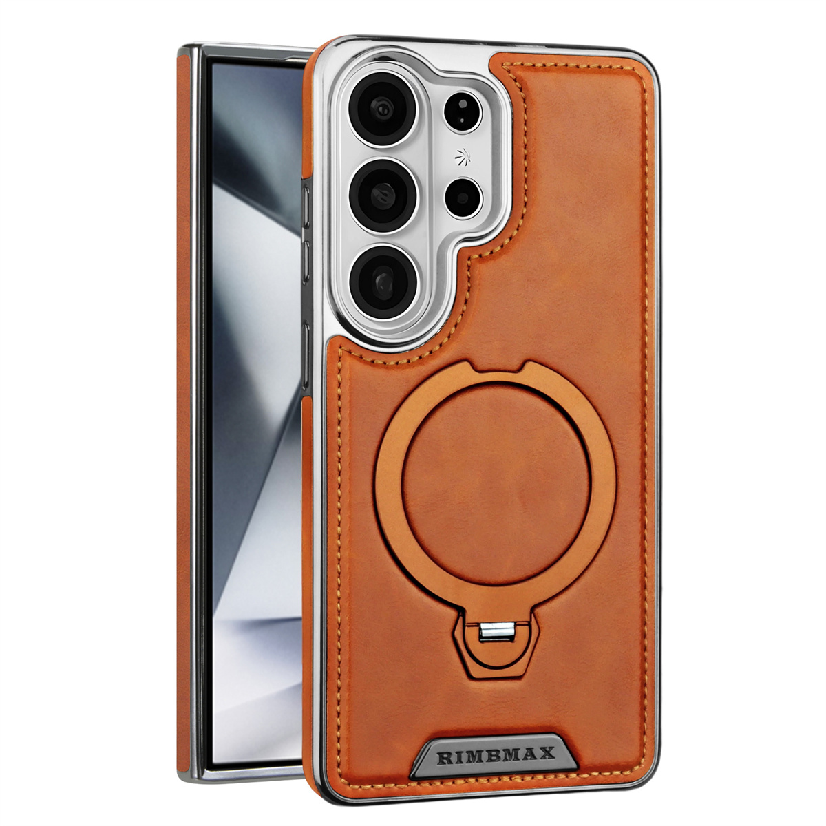 Phone Accessories Popsocket - Capa de Telefone em Couro PU