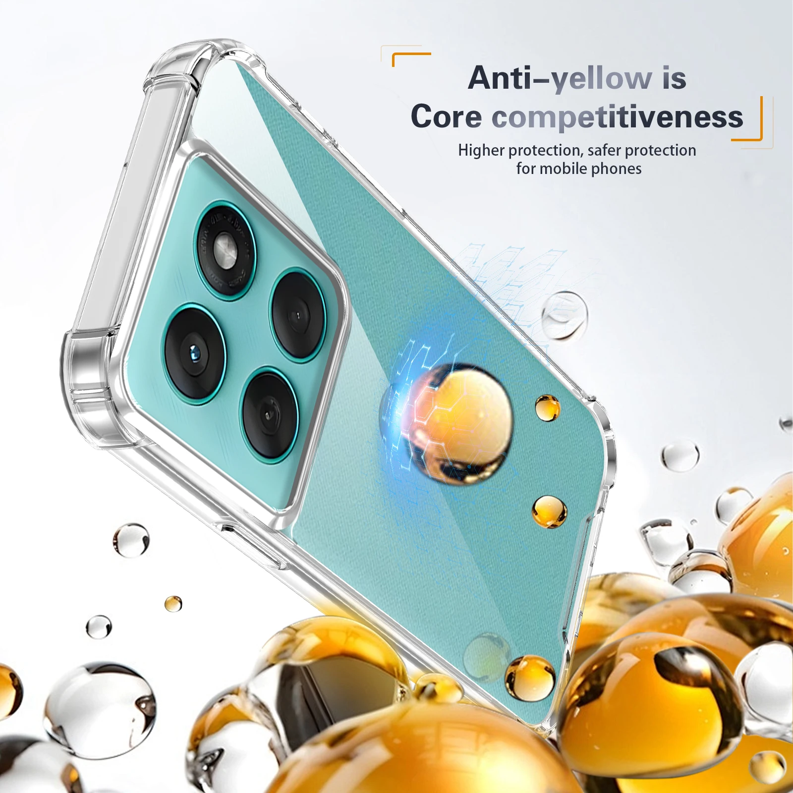 Phone Accessories Online Shop - Capa Transparente para Motorola Edge 60