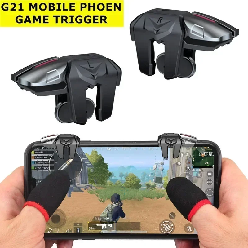 Gaming Trigger Phone - G21 seis dedos gatilho de jogo
