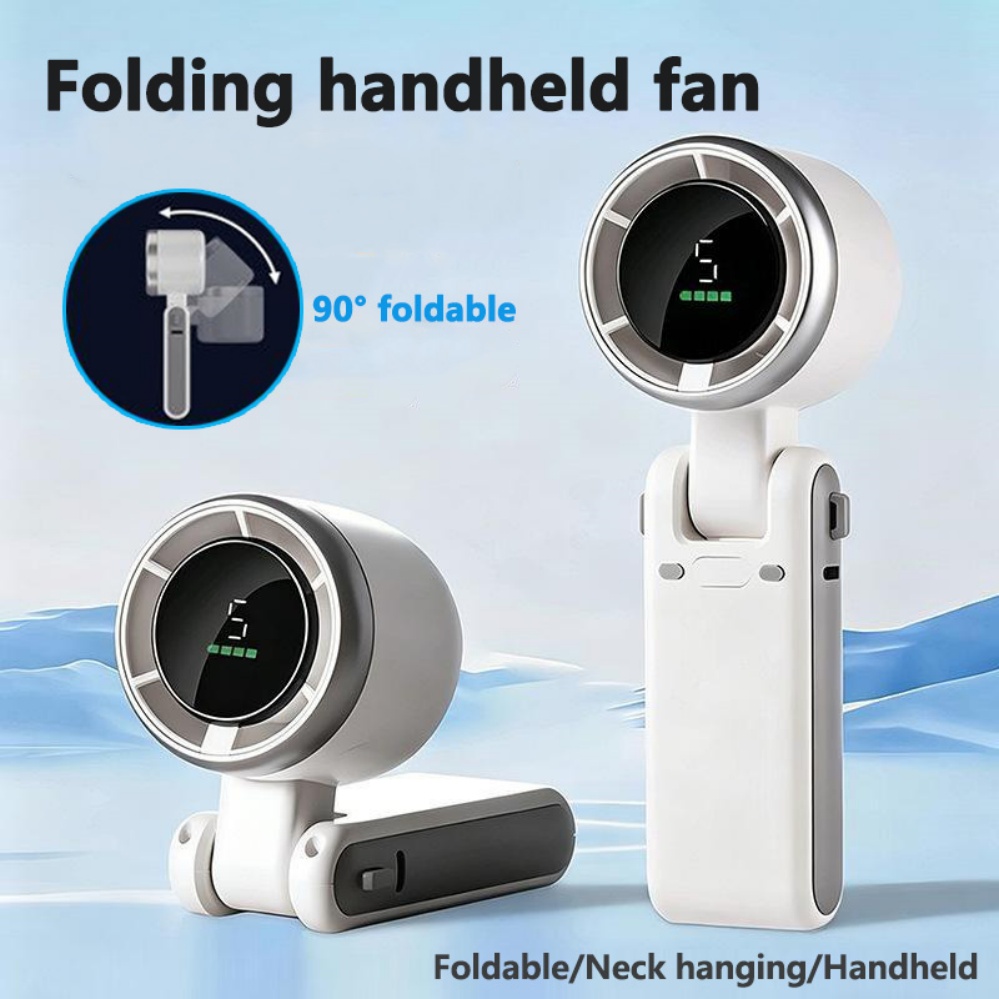 Phone Cooling Fan - Mini ventilador portátil dobrável/para pendurar no