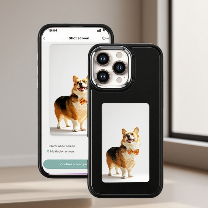 Phone Accessories And Gadget - Diy e-ink tela caso de telefone