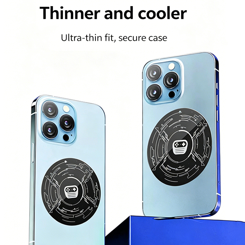 Phone Accessories For Android - Adesivo Magnético Ultrafino de Anel de