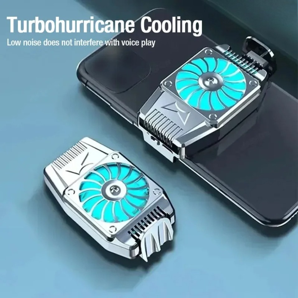 Phone Accessories For Android - Mini radiador portátil com clipe traseiro