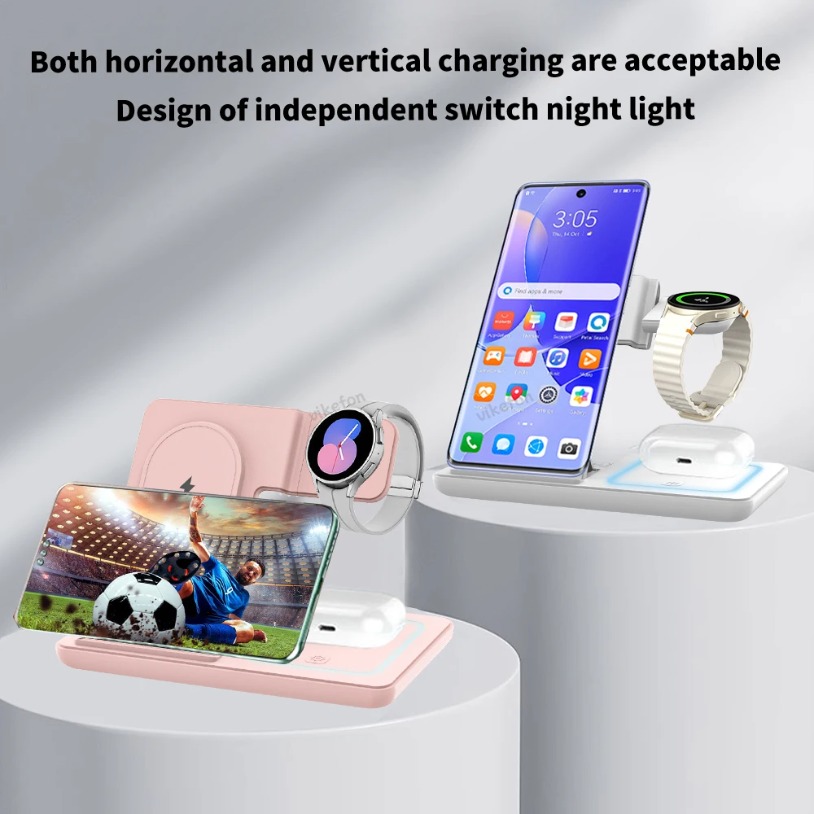 3 em 1 dobrável carregador sem - Phone Cooling Fan avaliação e preço