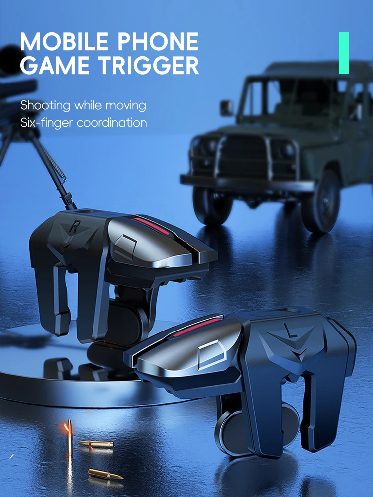 Data sapo seis dedos g21 gatil - Gaming Trigger Phone avaliação e preço