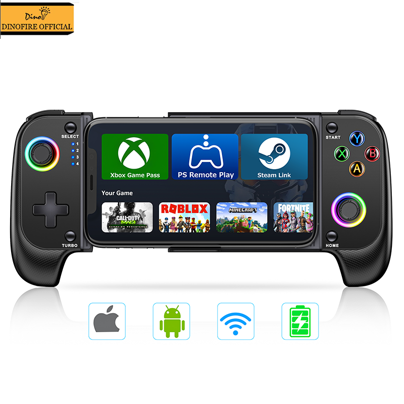 Dinofire telefone celular game - Gaming Trigger Phone avaliação e preço