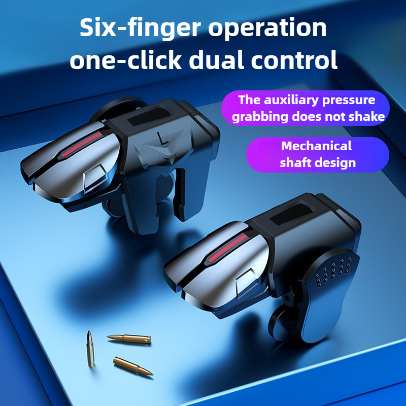 G21 seis dedos gatilho de jogo - Gaming Trigger Phone avaliação e preço