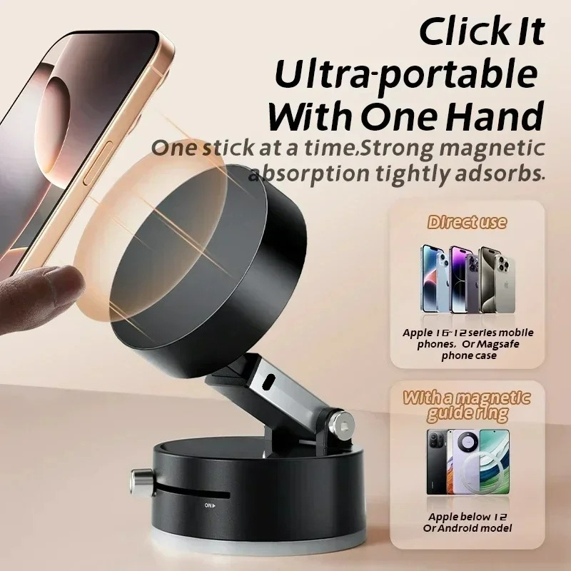 Suporte de vácuo magnético de  - Phone Accessories And Gadget avaliação e preço