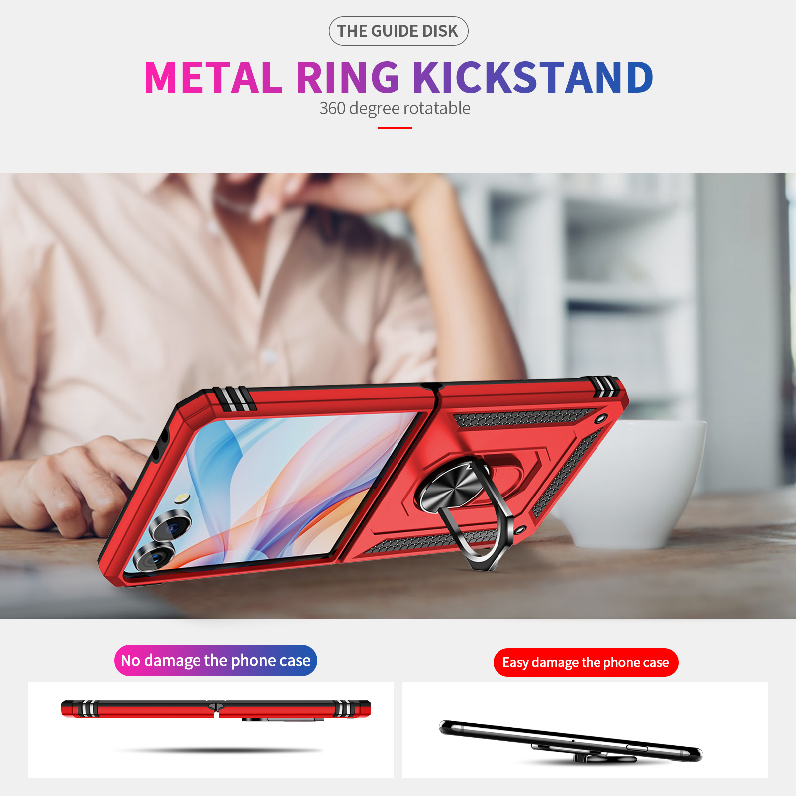 Capa de telefone à prova de ch - Phone Accessories Popsocket avaliação e preço
