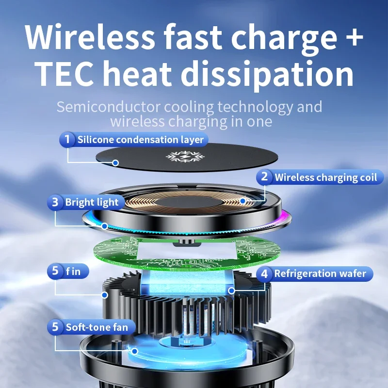 Suporte magnético para carrega - Phone Cooling Fan avaliação e preço