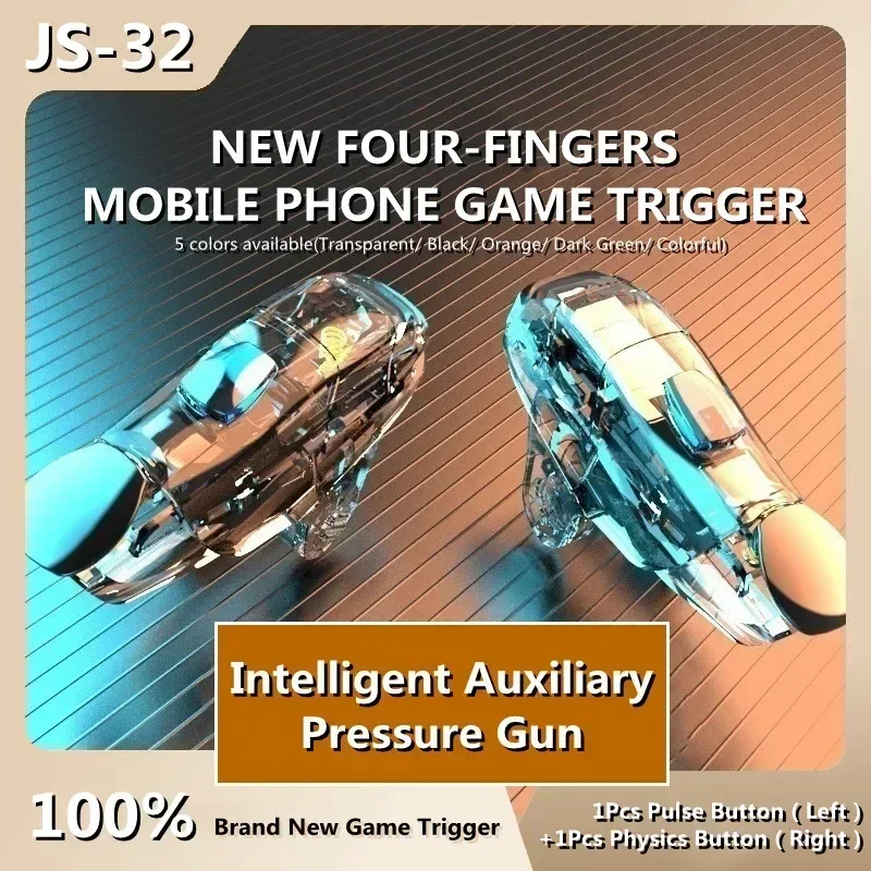 Js32 abs telefone móvel l1 r1  - Gaming Trigger Phone avaliação e preço