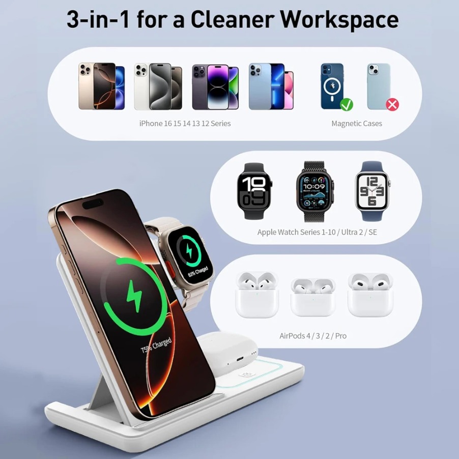 3 em 1 dobrável noite led luz  - Phone Cooling Fan avaliação e preço