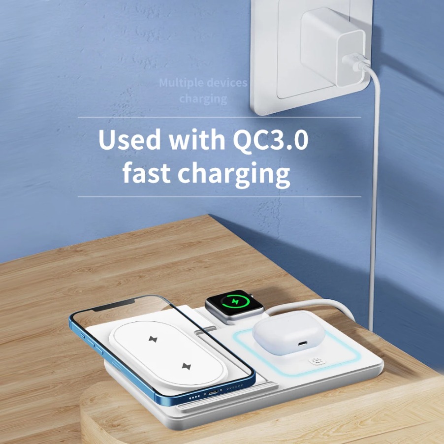 3 em 1 dobrável noite led luz  - Phone Cooling Fan avaliação e preço