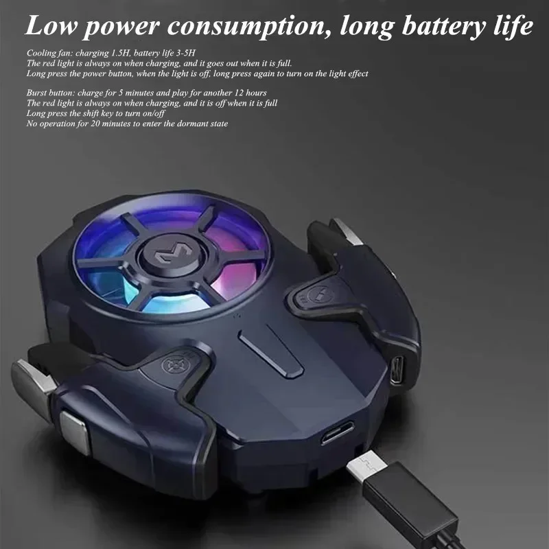 Ak03 memo telefone móvel abs l - Gaming Trigger Phone avaliação e preço