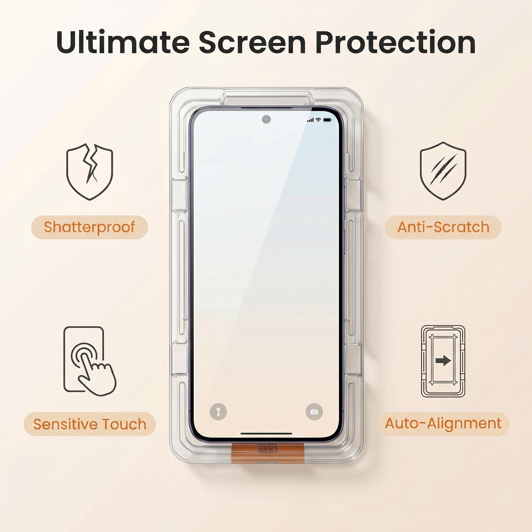 Pacote com 2 Películas de Vidr - Phone Accessories Online Shop avaliação e preço