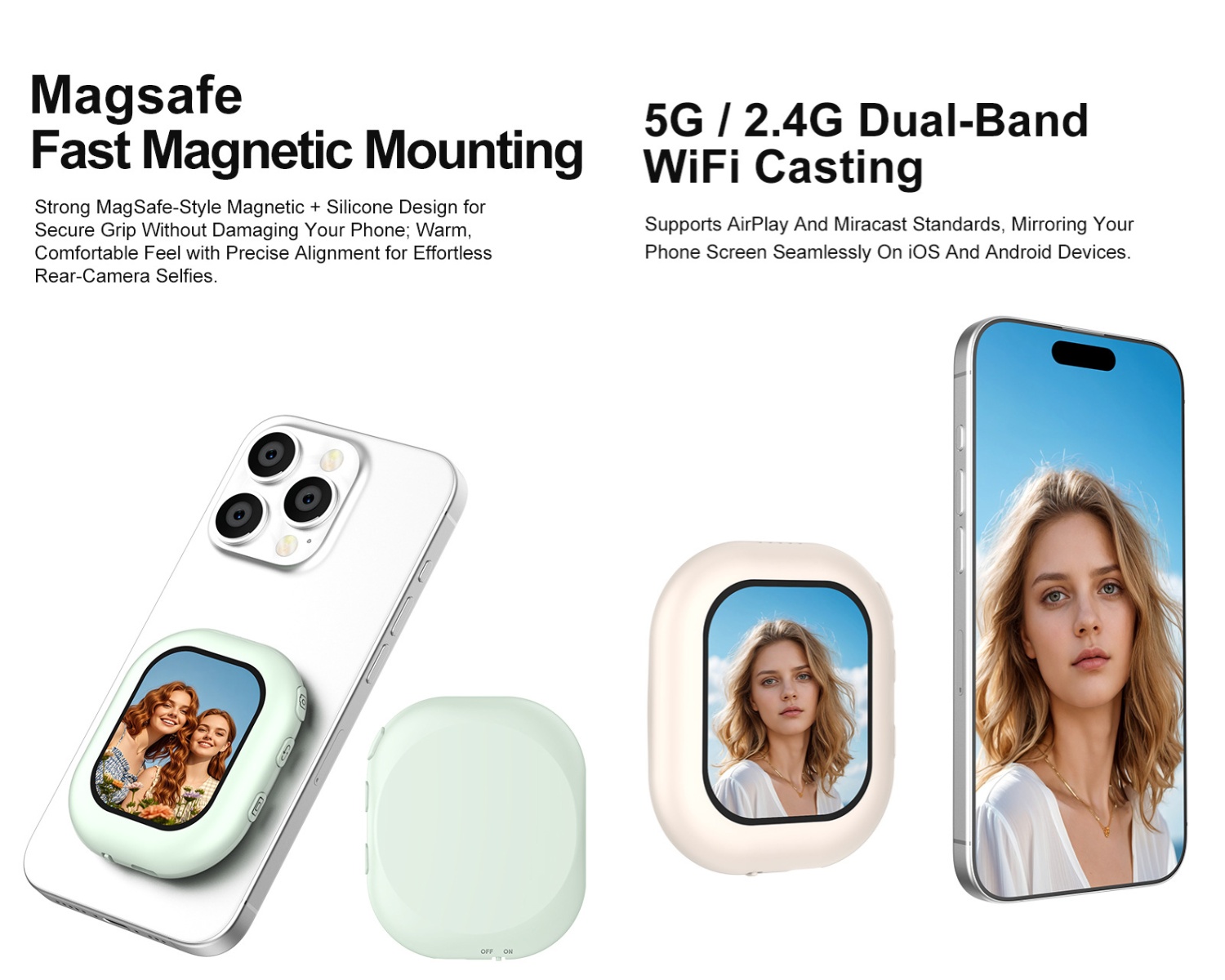 Monitor de Tela Magnético Sem  - Phone Accessories For Android avaliação e preço